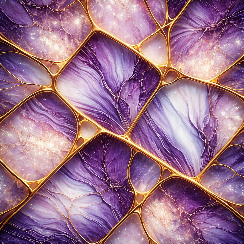 Violet Prestige Marble Wallpaper