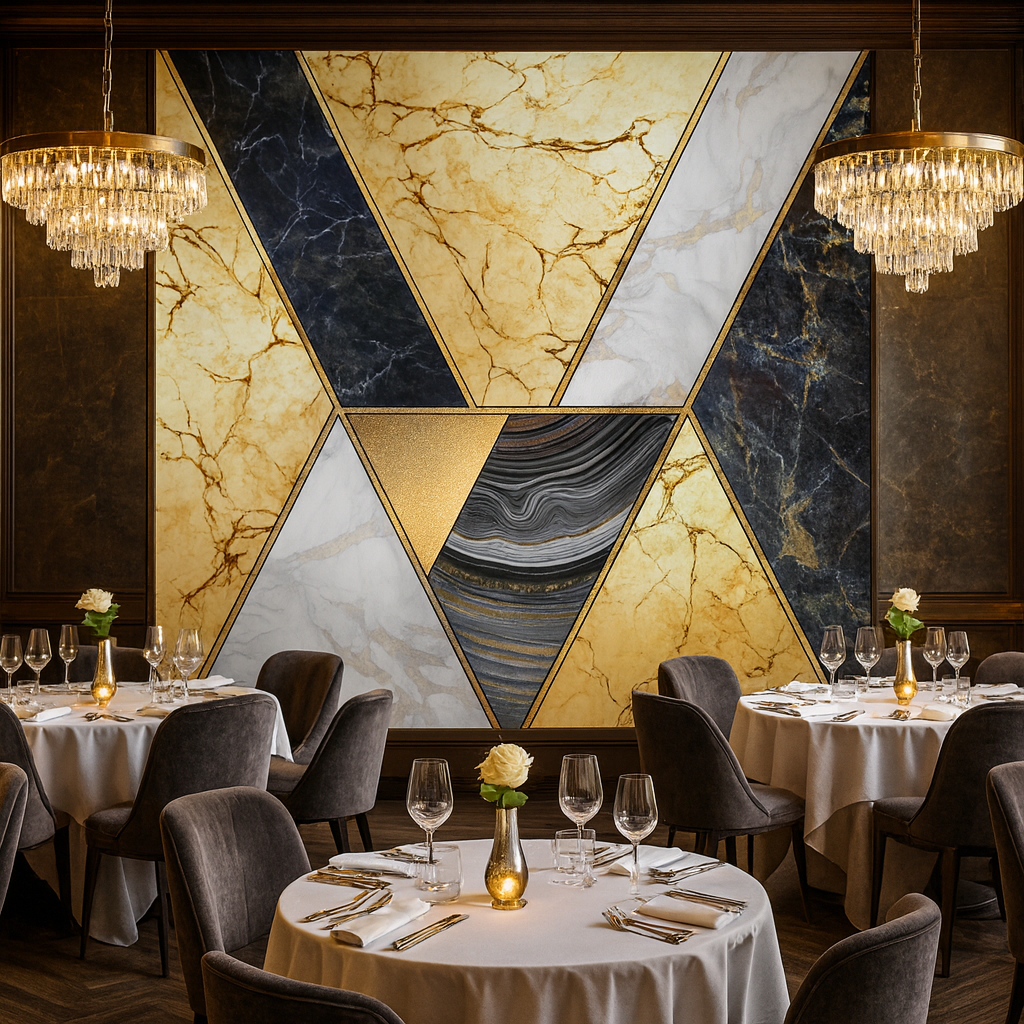 Luxury Marble Gold Wallpaper