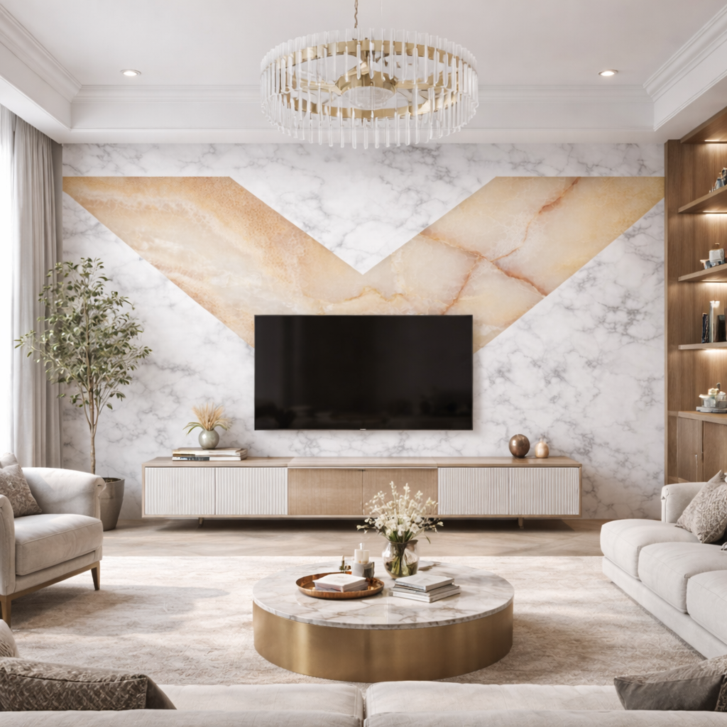 Opaline Marble Wallpaper