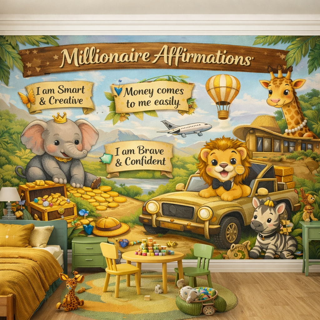 Wealth Mindset Kids Wallpaper