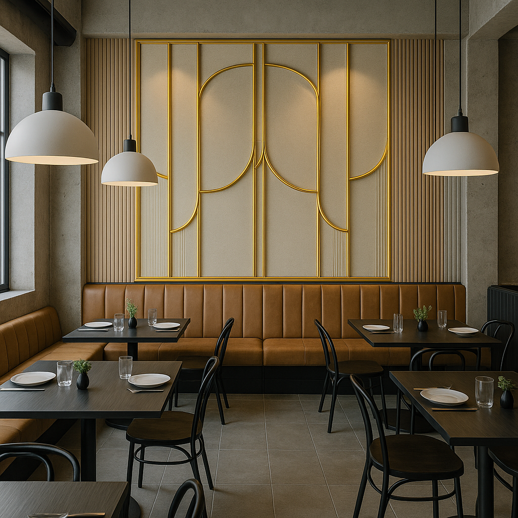 Art Deco Gold Wallpaper