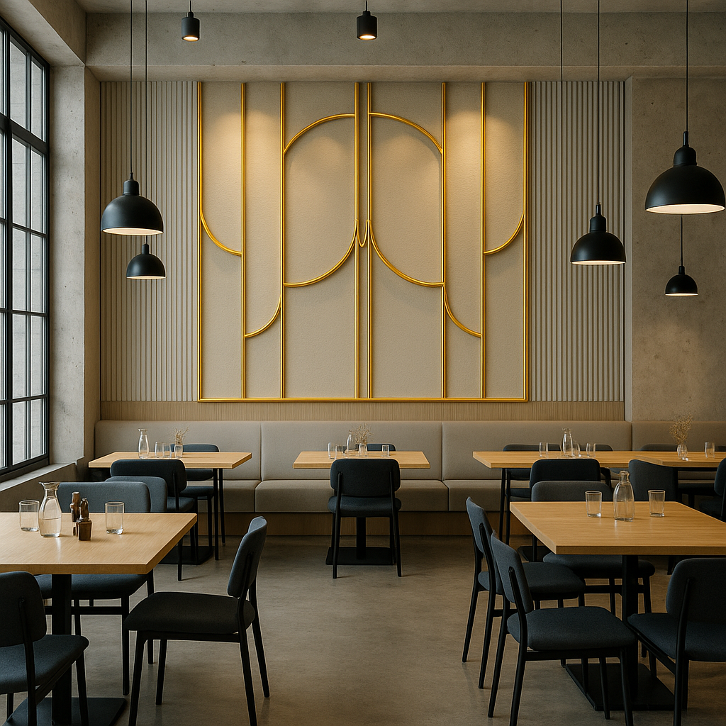 Art Deco Gold Wallpaper