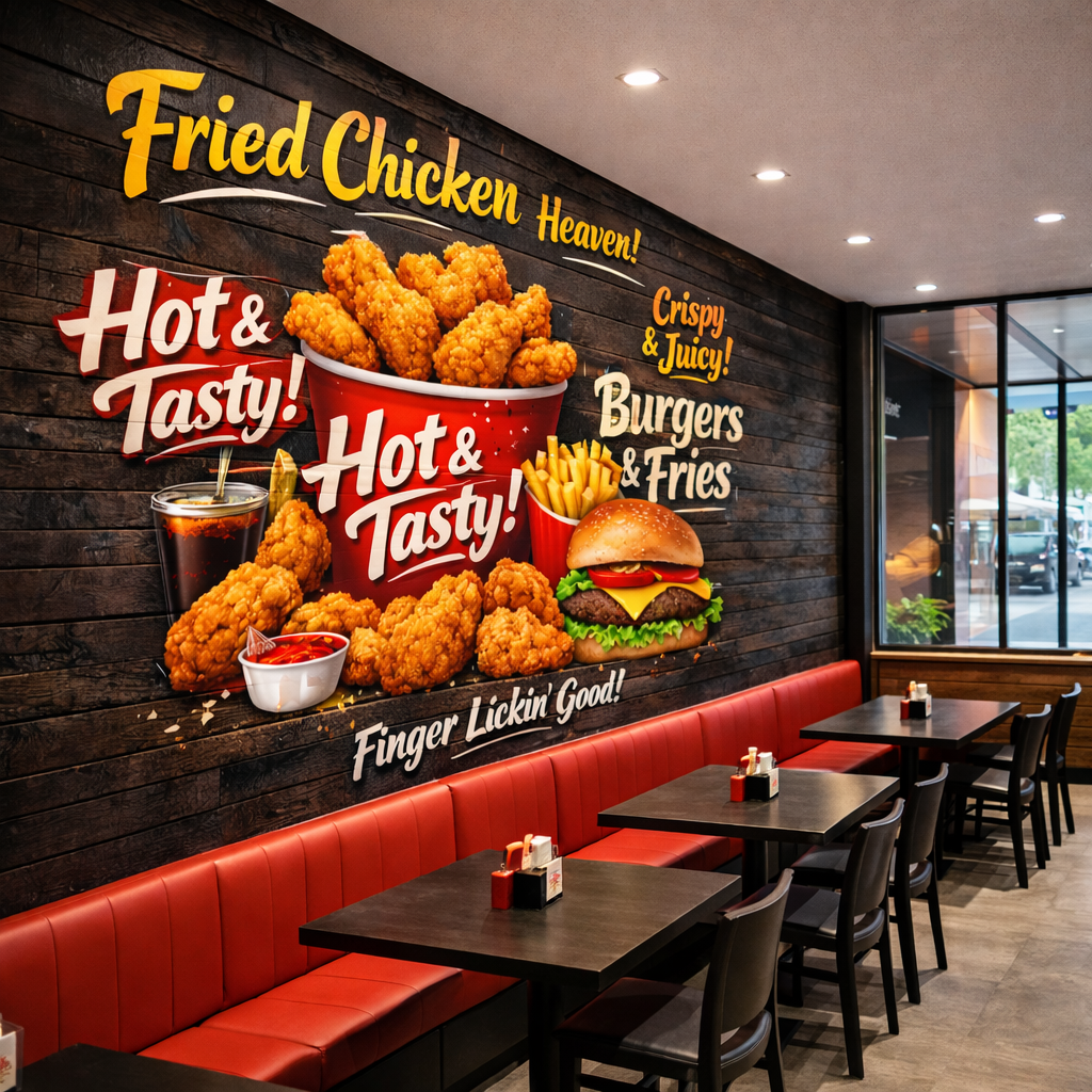Fried Chicken Heaven  Wallpaper