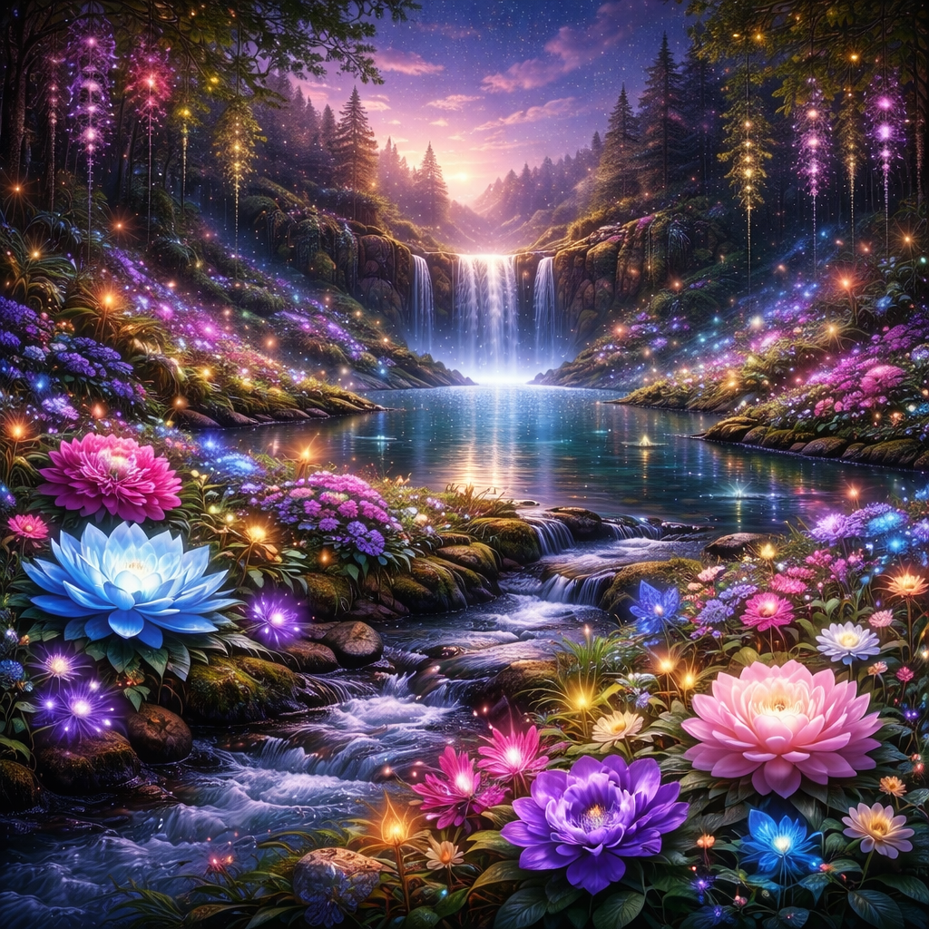 Hidden Lagoon Wallpaper