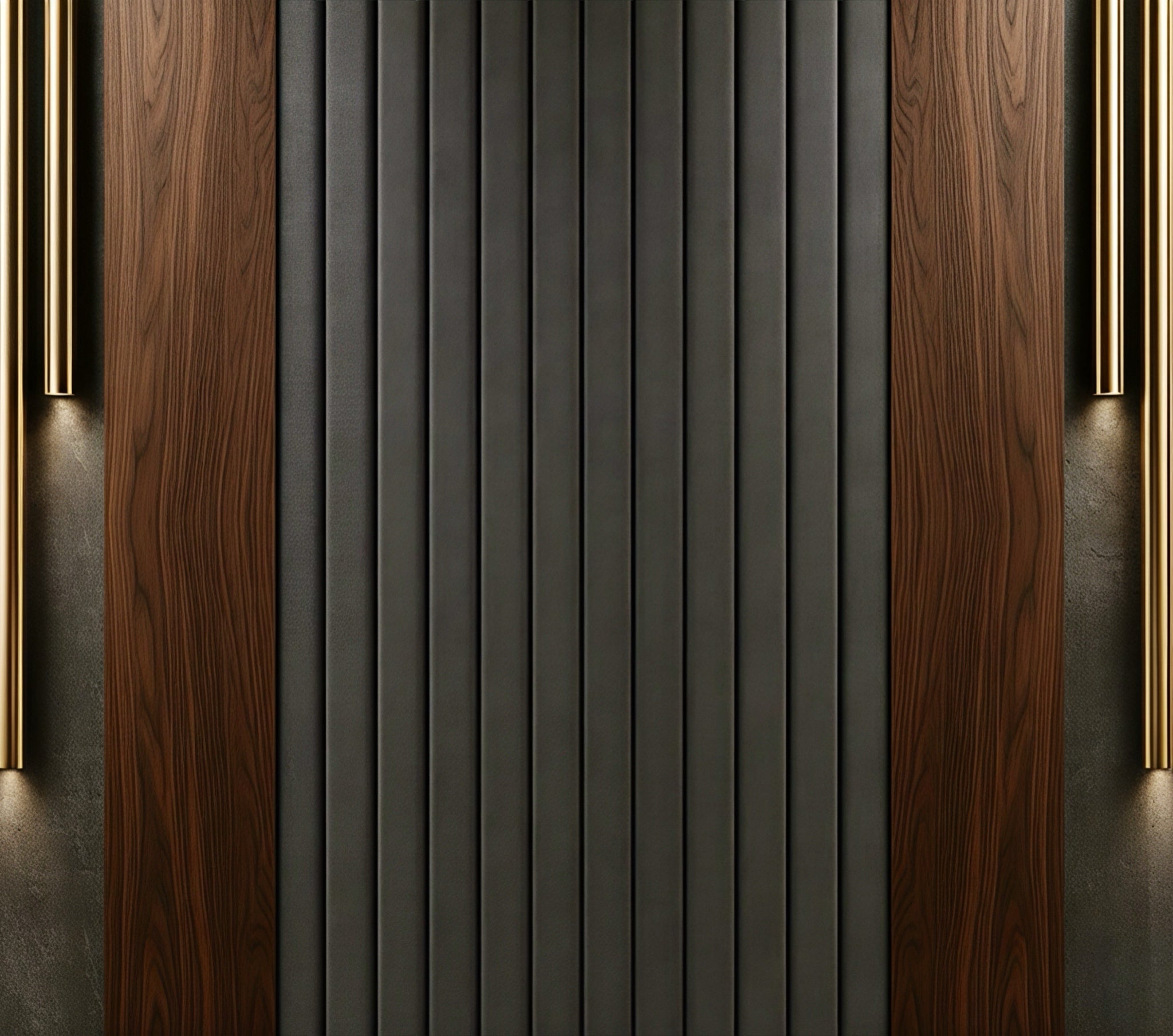 Vertical Panel Elegance Wallpaper