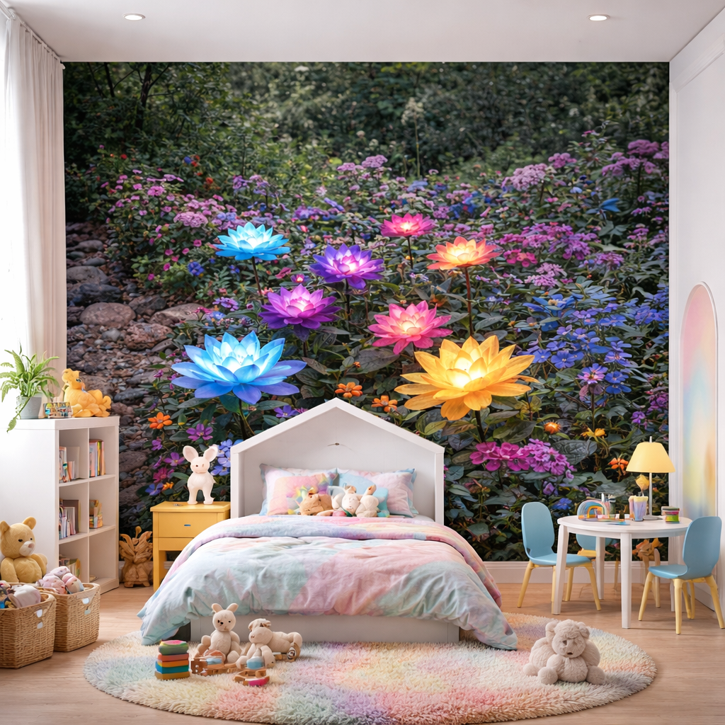 Glow Garden Wallpaper