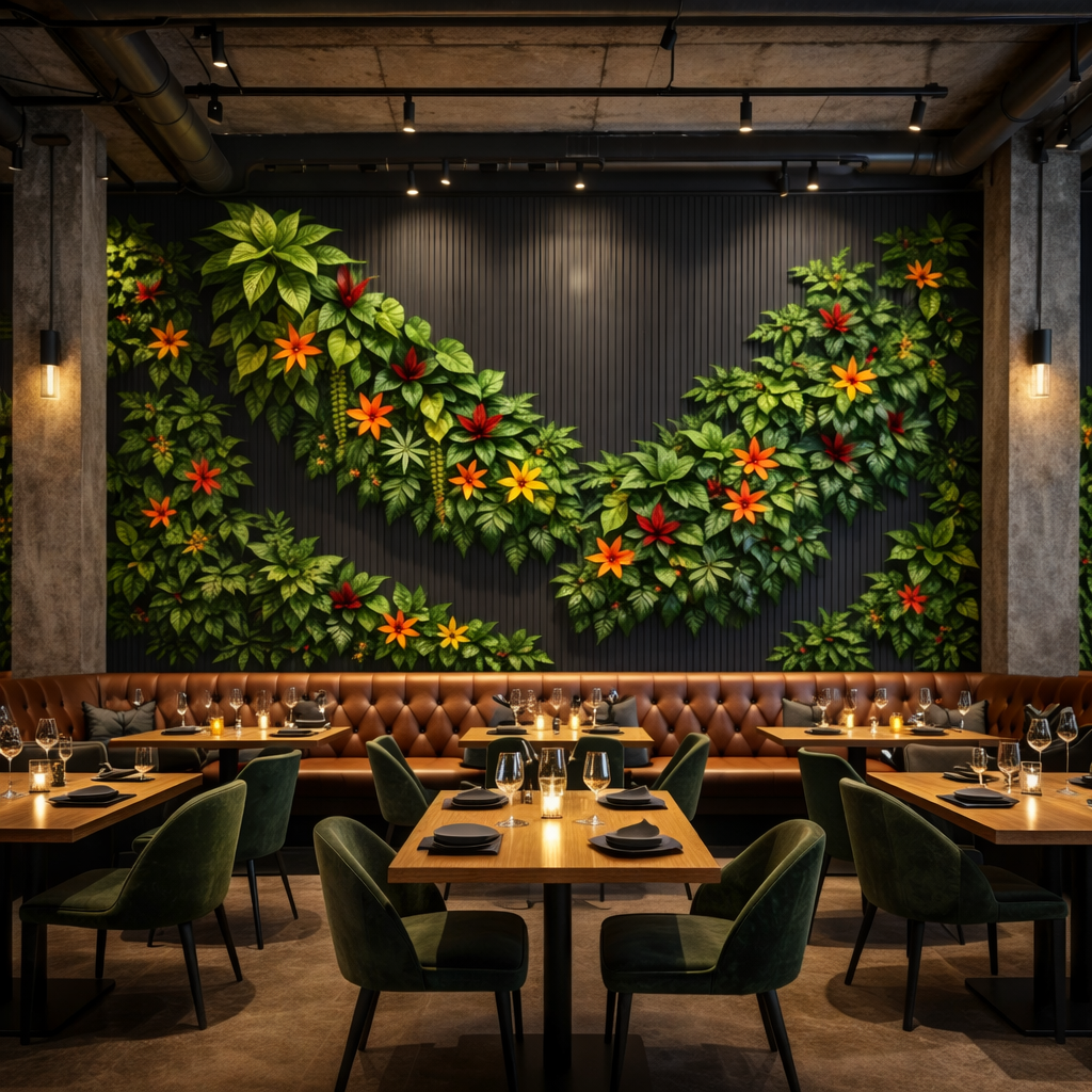 Botanical Flow Luxury Wallpaper