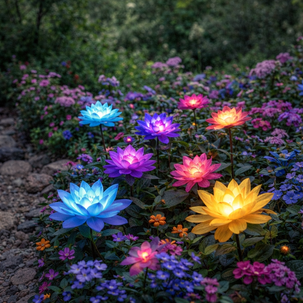 Glow Garden Wallpaper