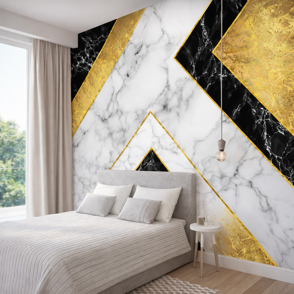 Chevron Marble Wallpaper