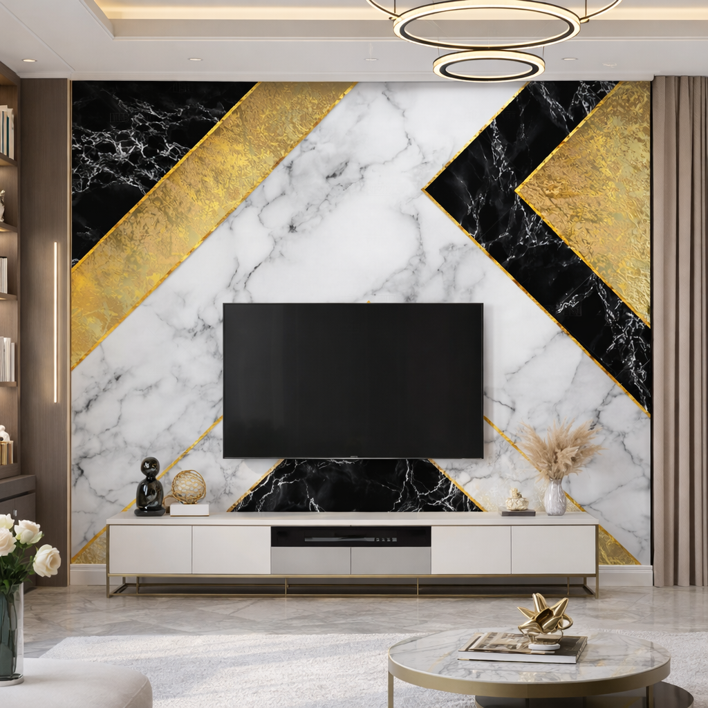 Chevron Marble Wallpaper