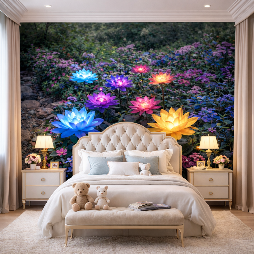 Glow Garden Wallpaper