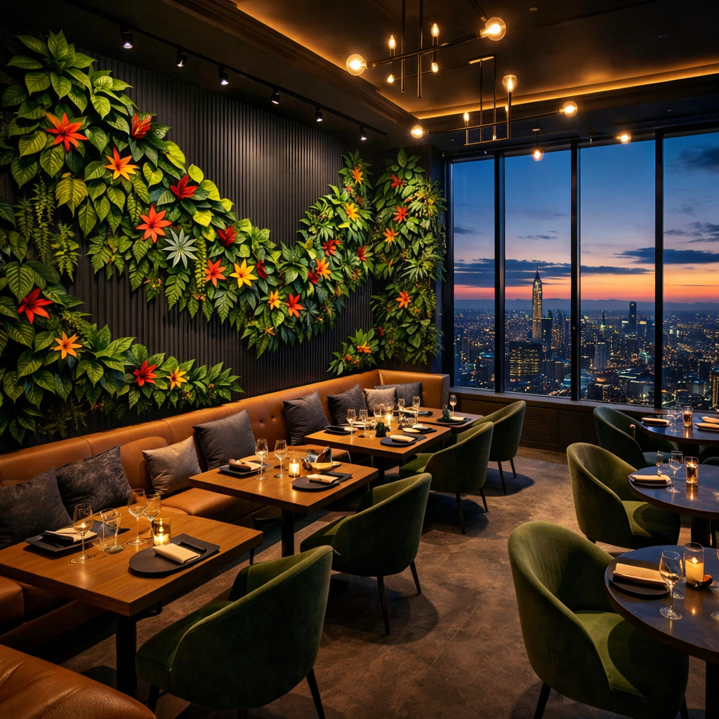 Botanical Flow Luxury Wallpaper