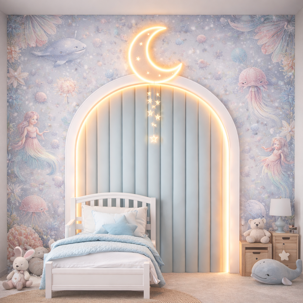 Ocean Moon Arch Wallpaper