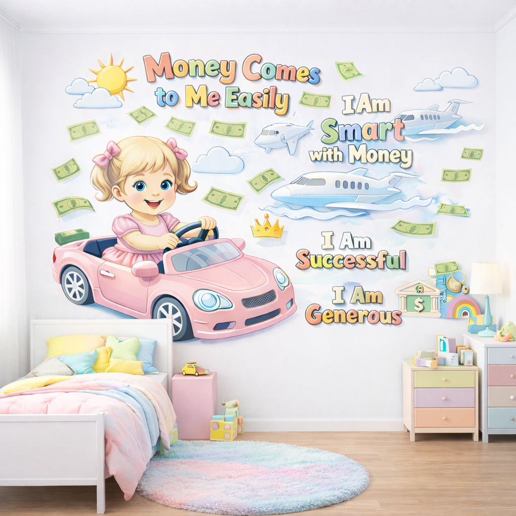 Wealth Mindset Kids Wallpaper