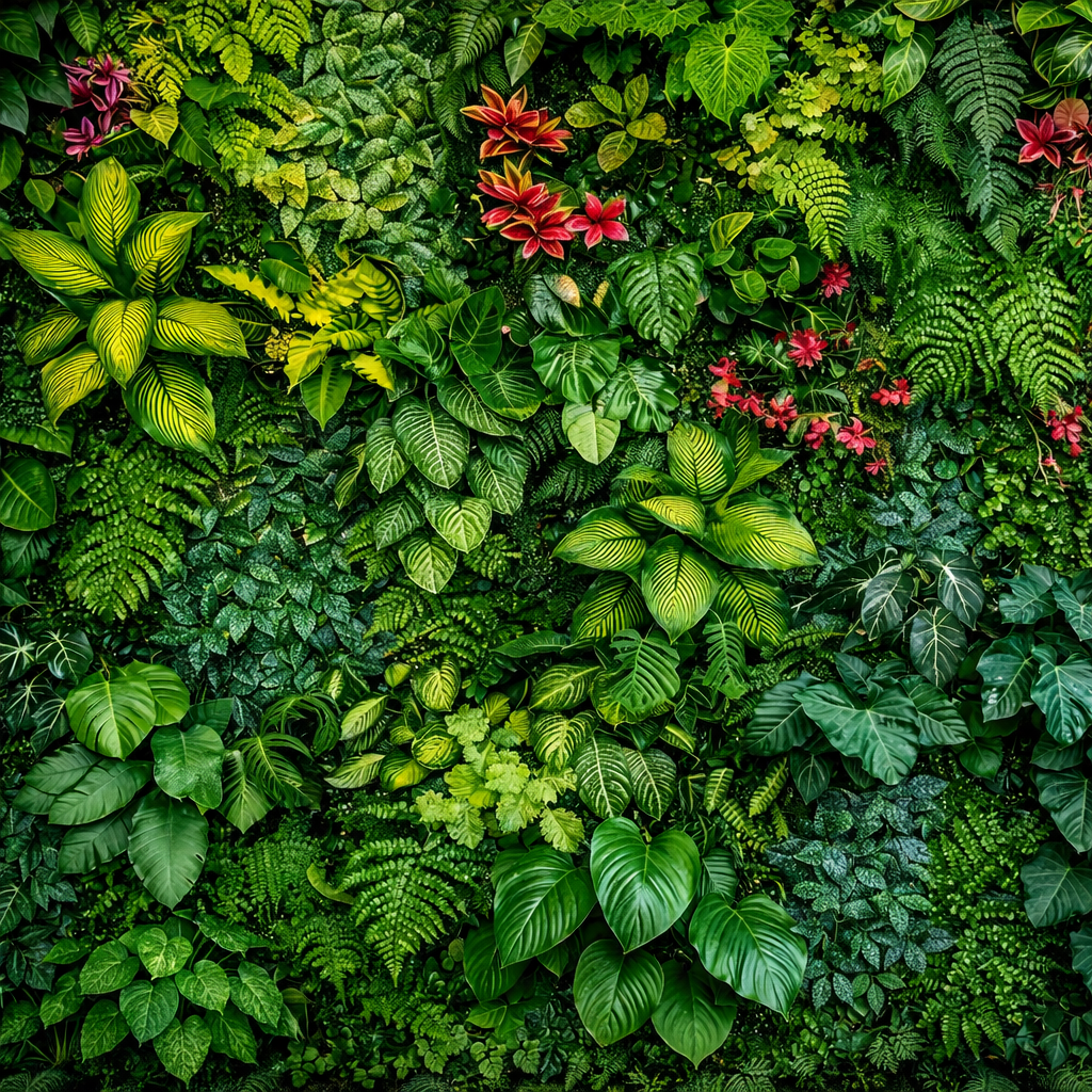 Tropical Greenery Wallpaper
