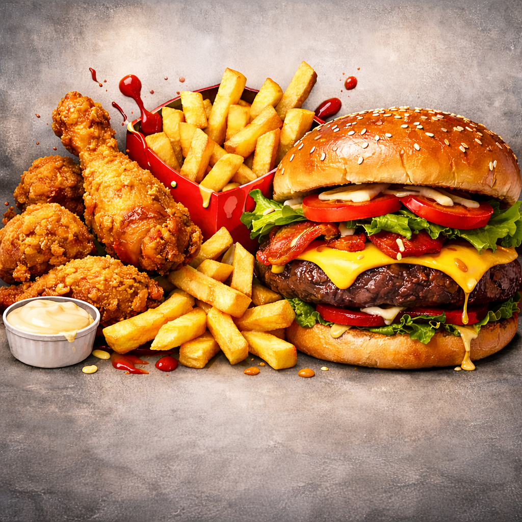 Gourmet Feast Wallpaper