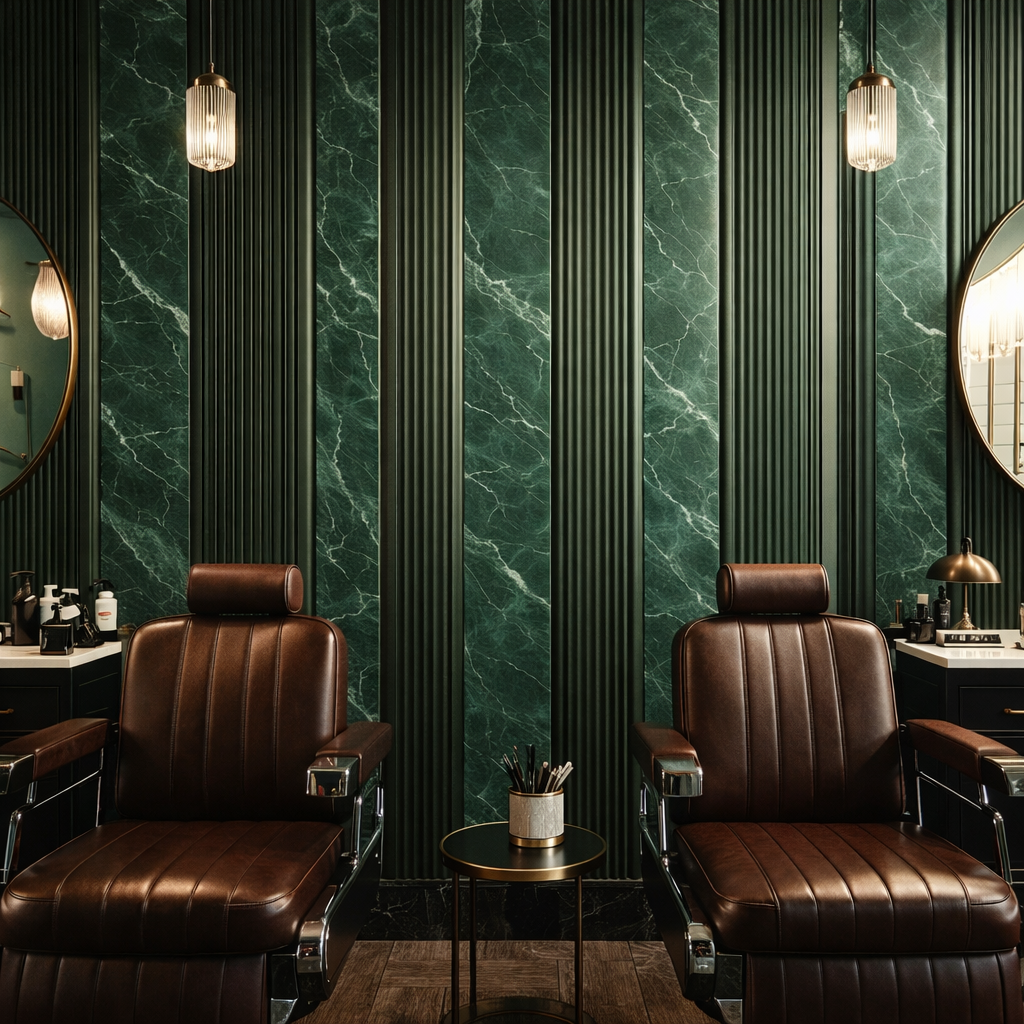 Green Royale Marble Wallpaper