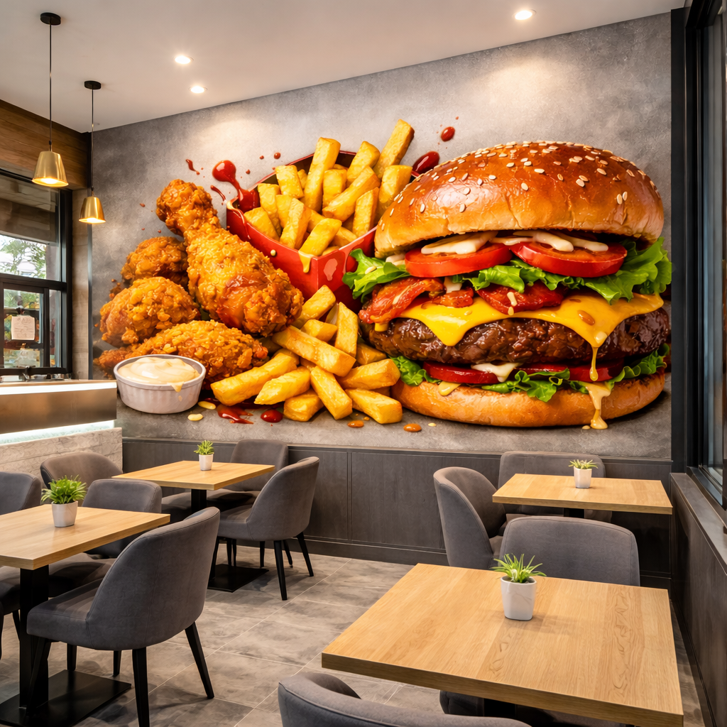 Gourmet Feast Wallpaper