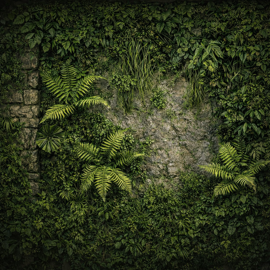 Verdant Botanical Wall Wallpaper