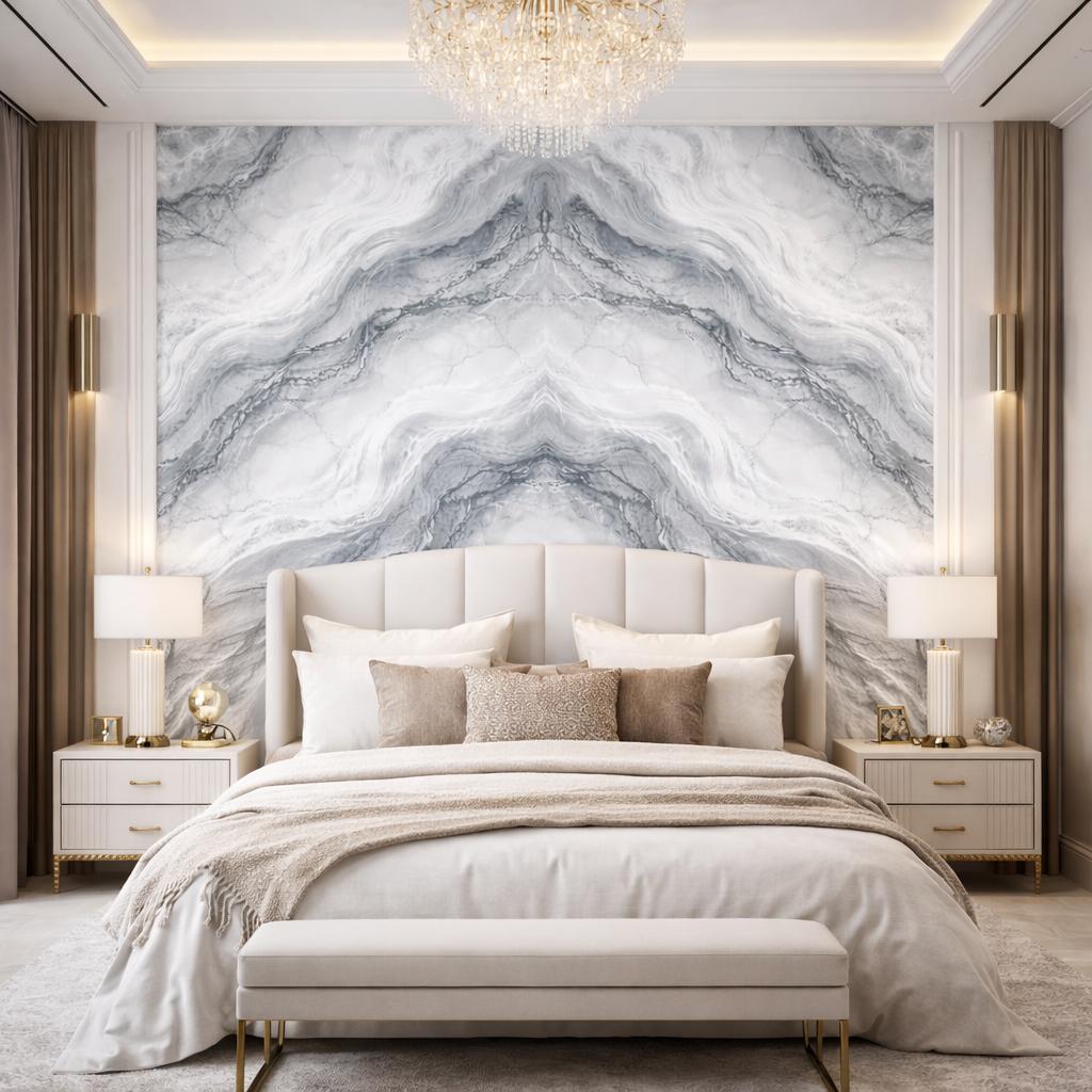 Glacial Marble Wallpaper