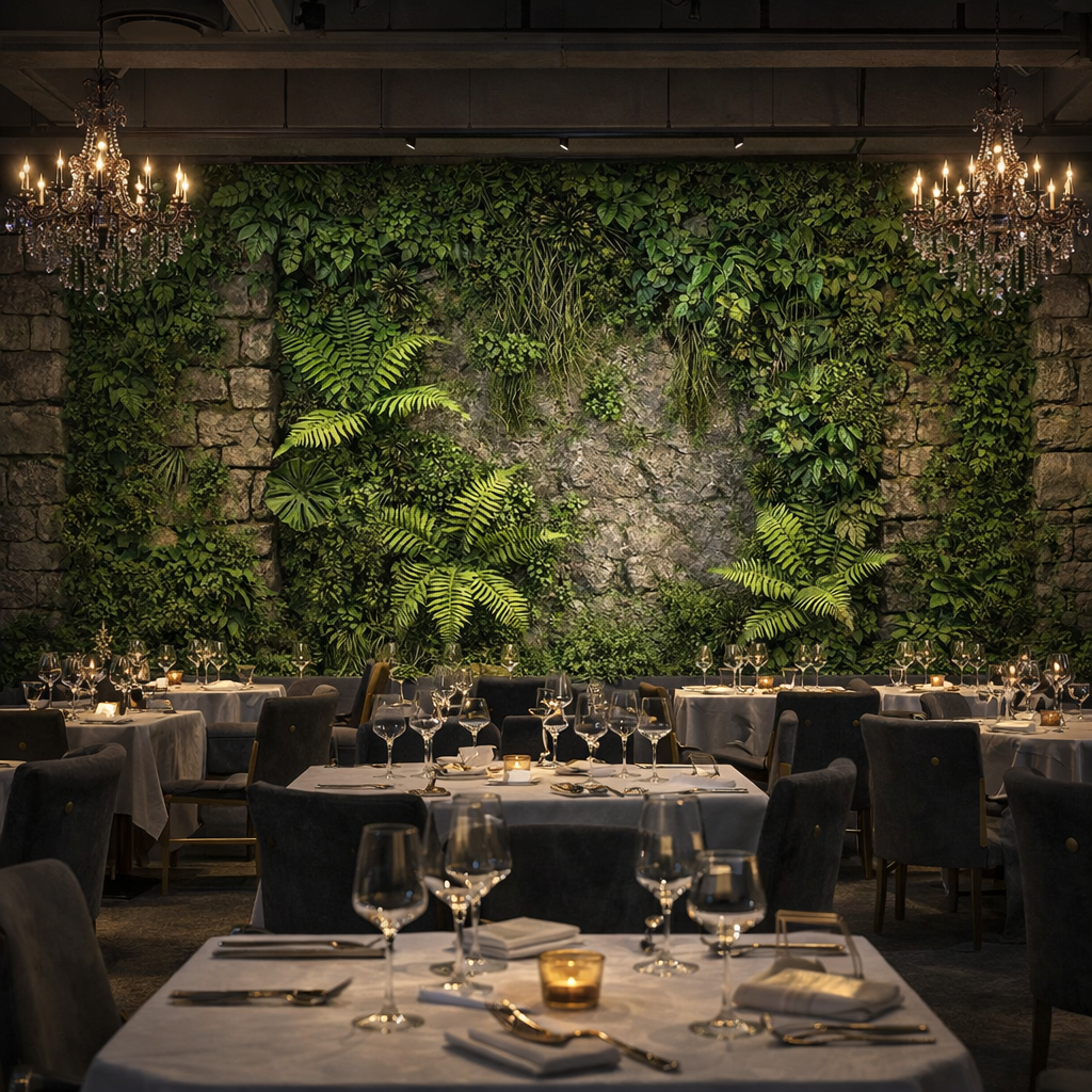 Verdant Botanical Wall Wallpaper