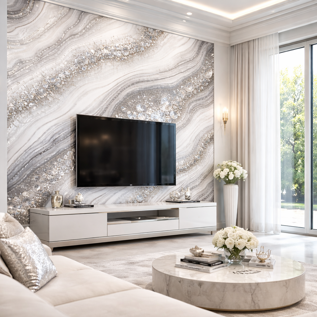 Crystal Thread Wallpaper