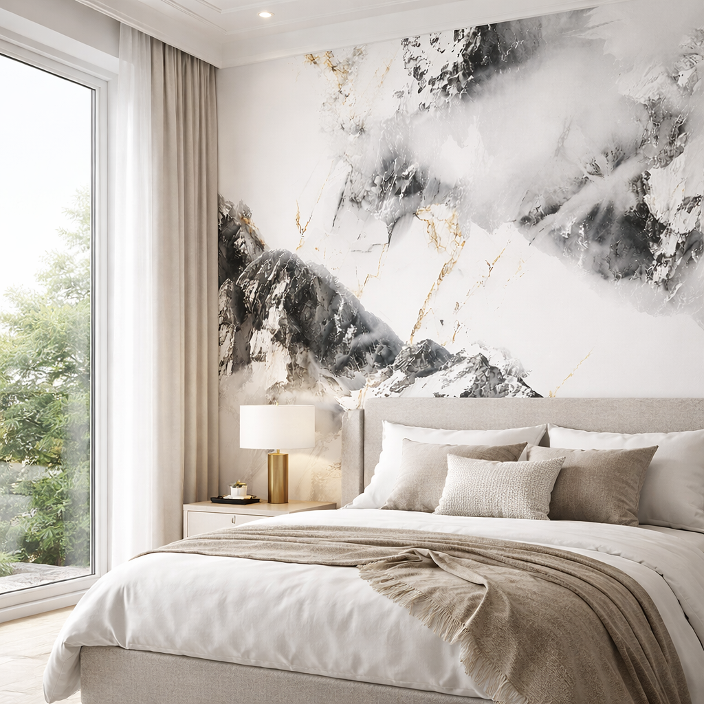 Alpine Marble Wallpaper