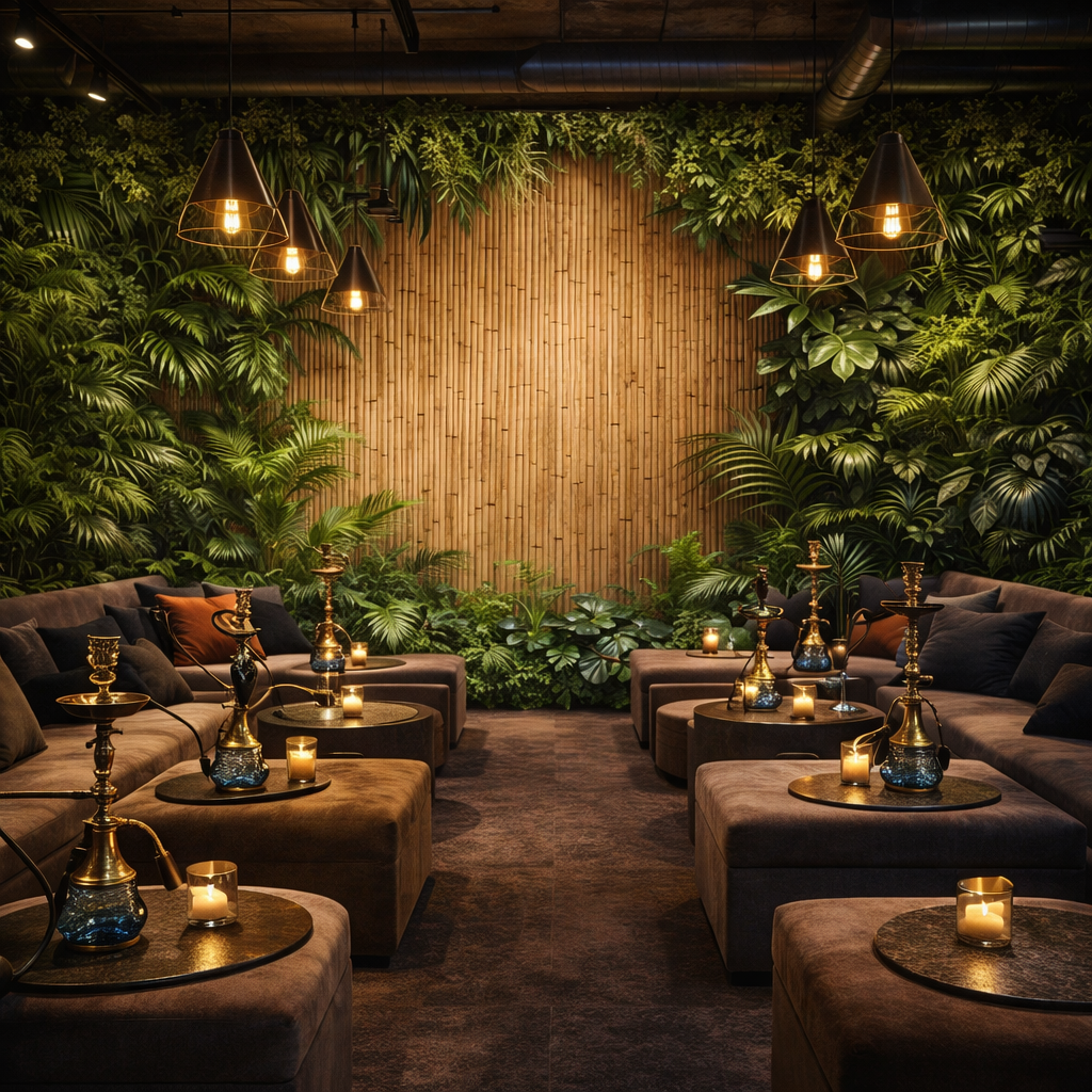 Tropical Bamboo Oasis Wallpaper