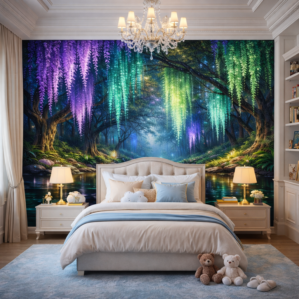 Glow Forest Wallpaper