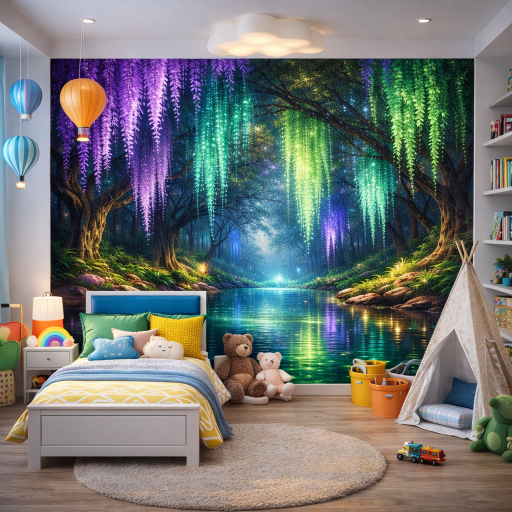 Glow Forest Wallpaper