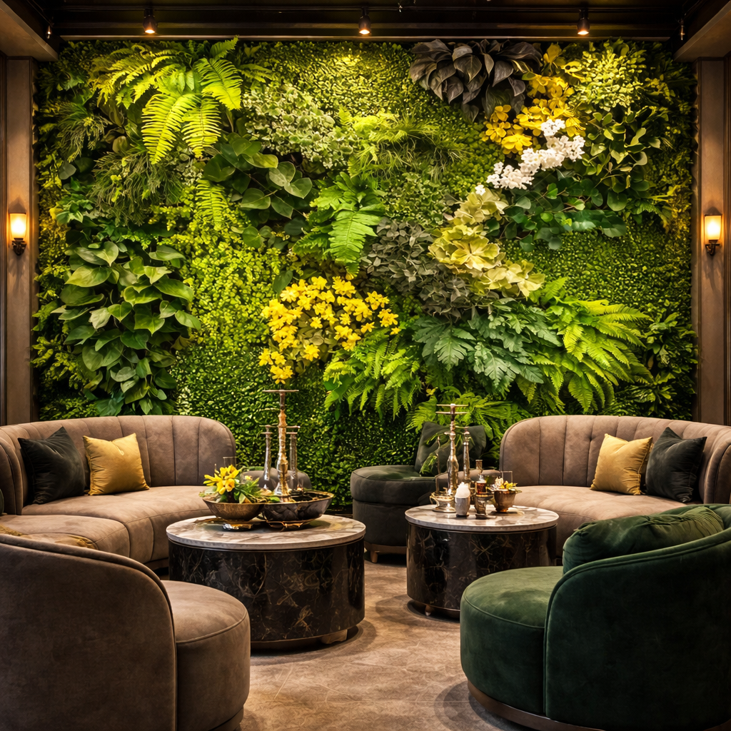 Emerald Botanical Wallpaper