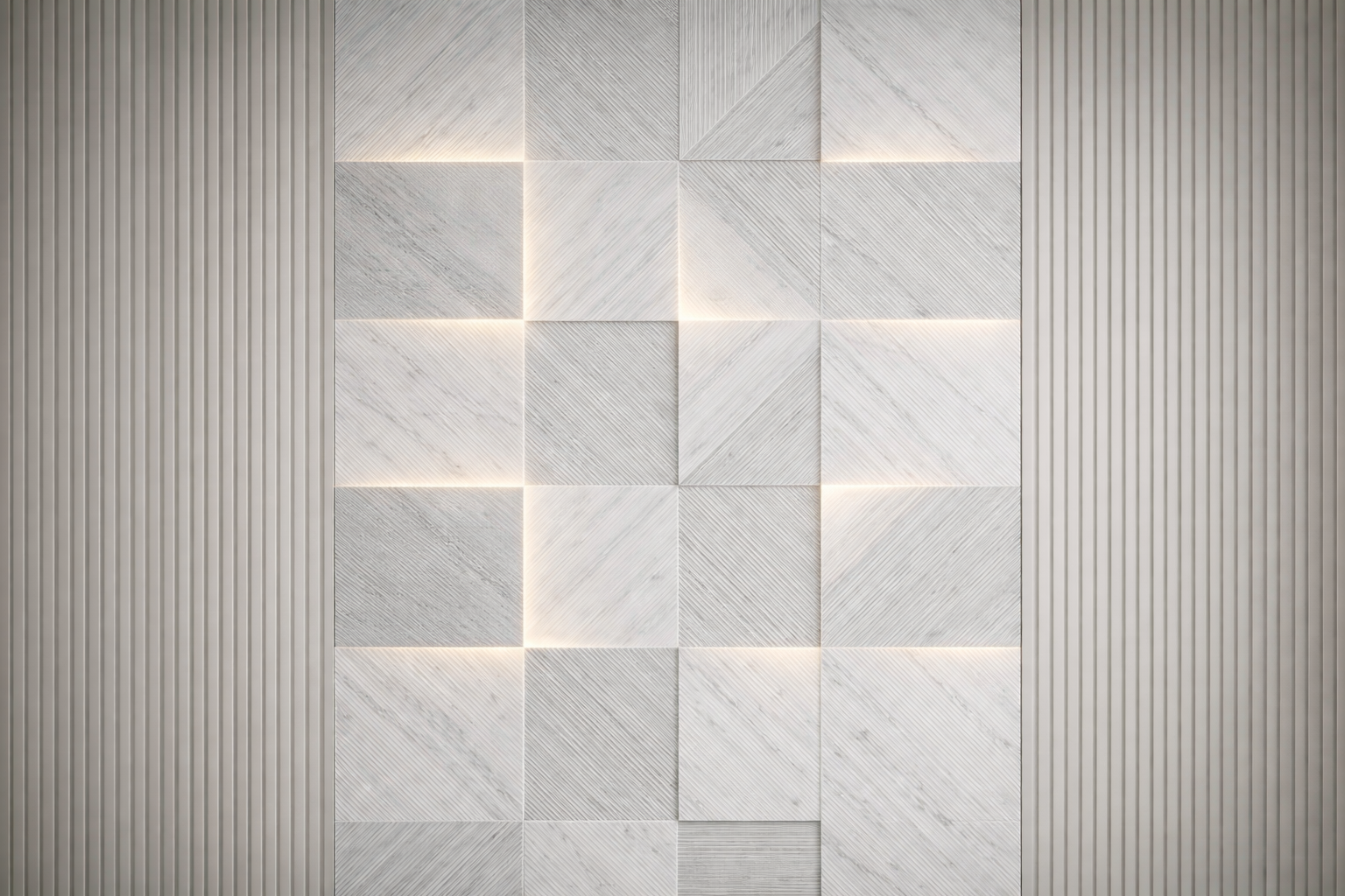 Luxe Linear Marble Wallpaper