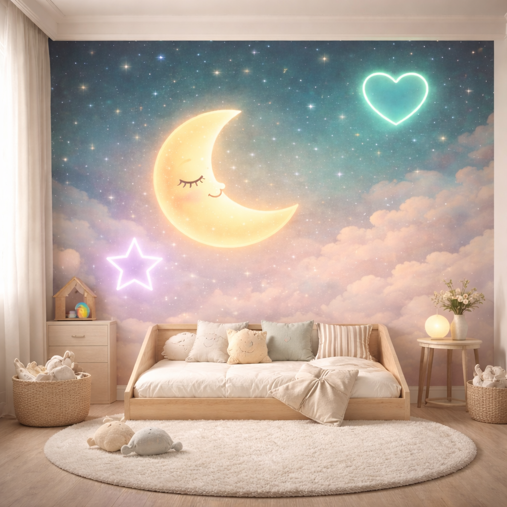 Dreamy Moon Glow Wallpaper