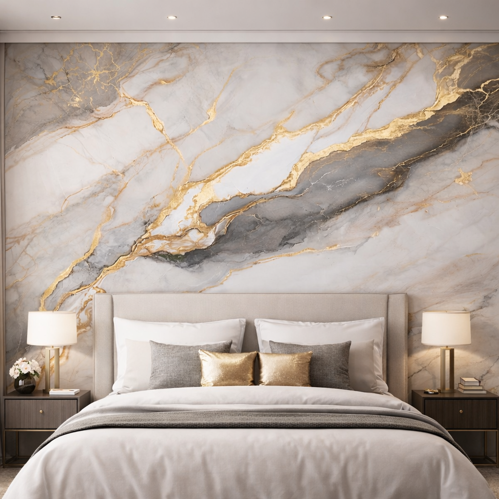 Opalith Marble Wallpaper