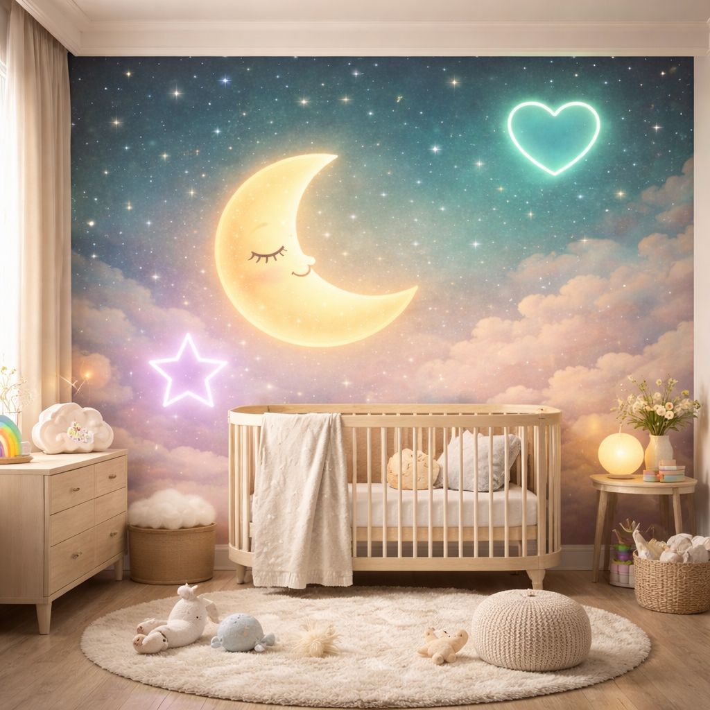 Dreamy Moon Glow Wallpaper