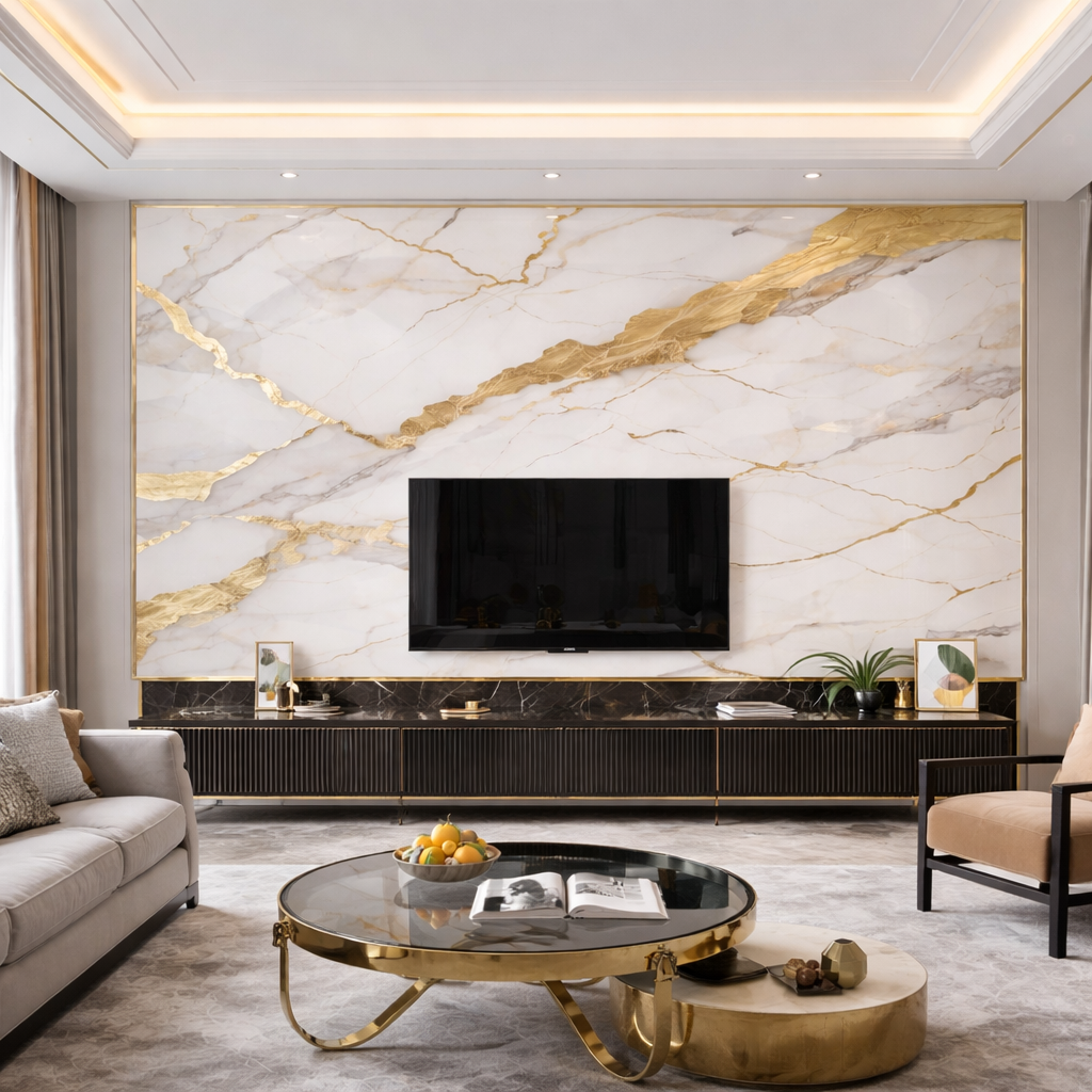 Auric Marble Wallpaper
