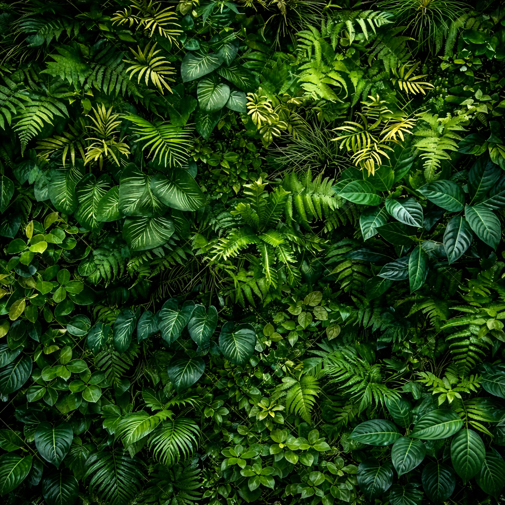 Botanical Green Wallpaper