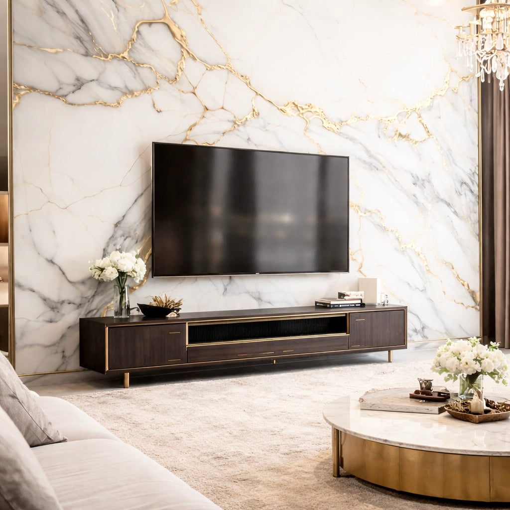 Corvessa Marble Wallpaper