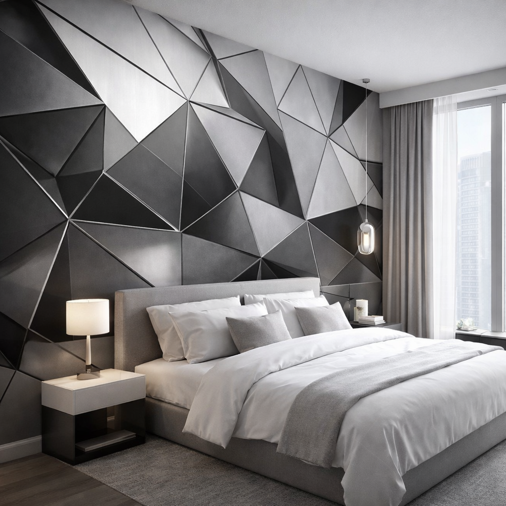 Obsidian Facet Wallpaper