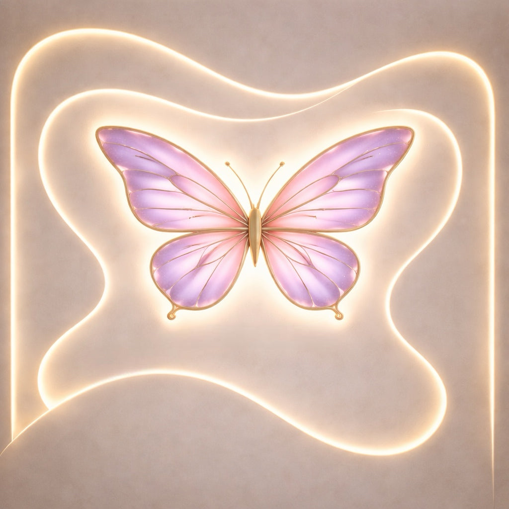 Radiant Butterfly Wallpaper