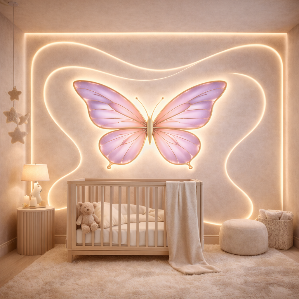 Radiant Butterfly Wallpaper