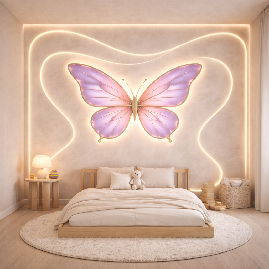 Radiant Butterfly Wallpaper