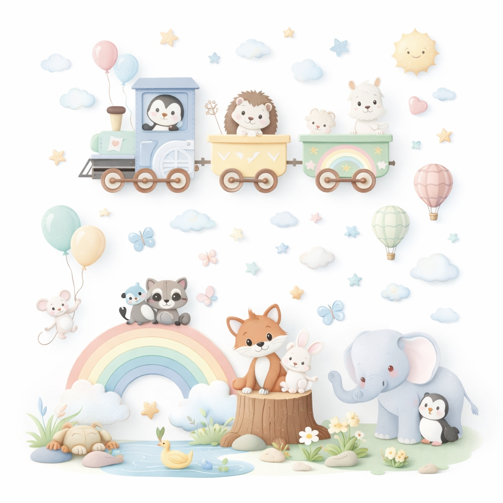 Jungle Railway Wallpaper