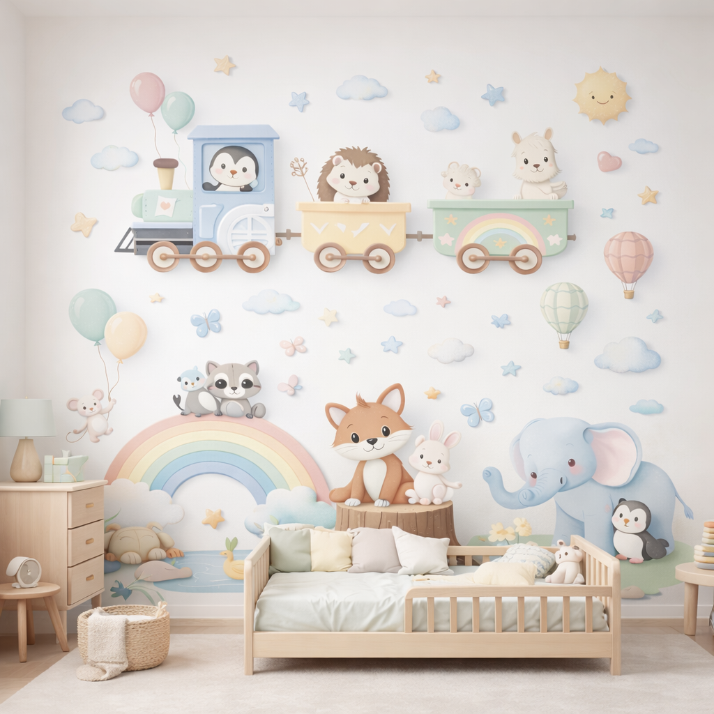 Jungle Railway Wallpaper