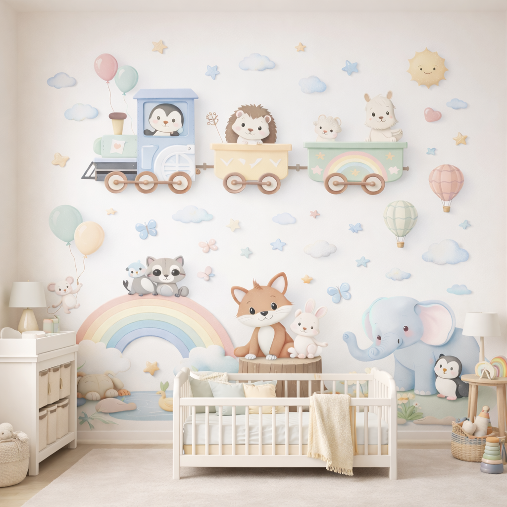 Jungle Railway Wallpaper