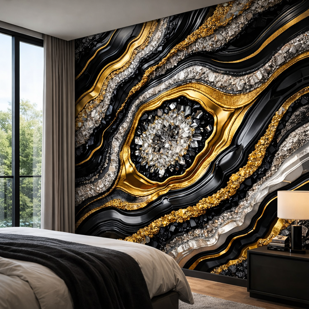 Gilded Flow Wallpaper