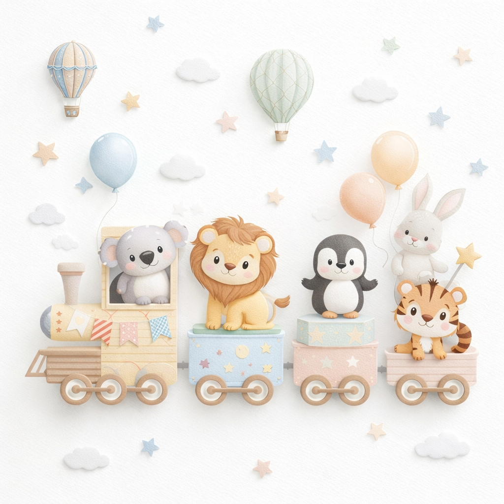 Jungle Express Wallpaper