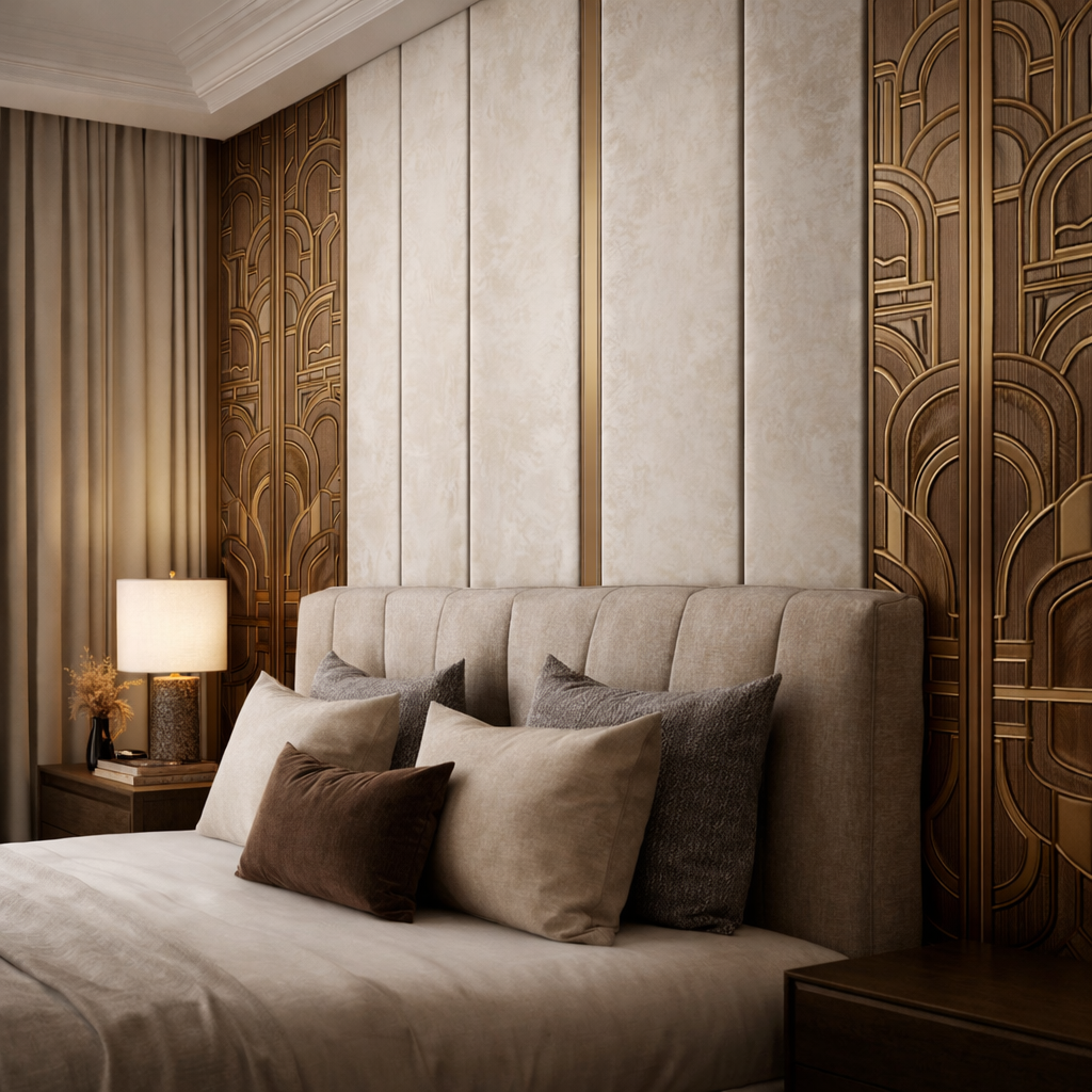 Art Deco Panel Wallpaper