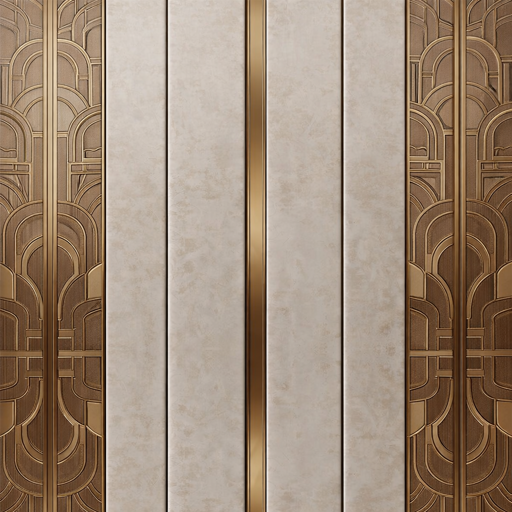 Art Deco Panel Wallpaper