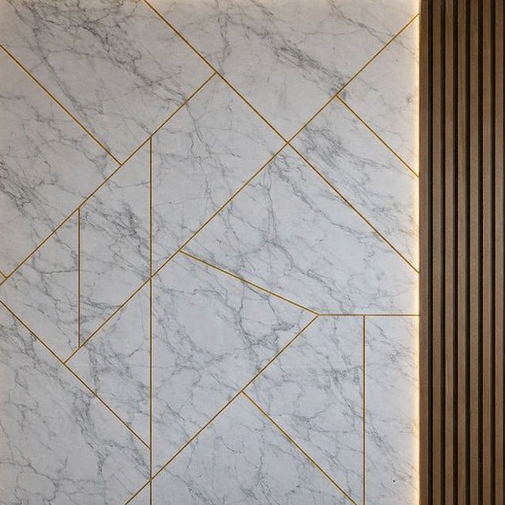 Gilded Marble Wallpaper